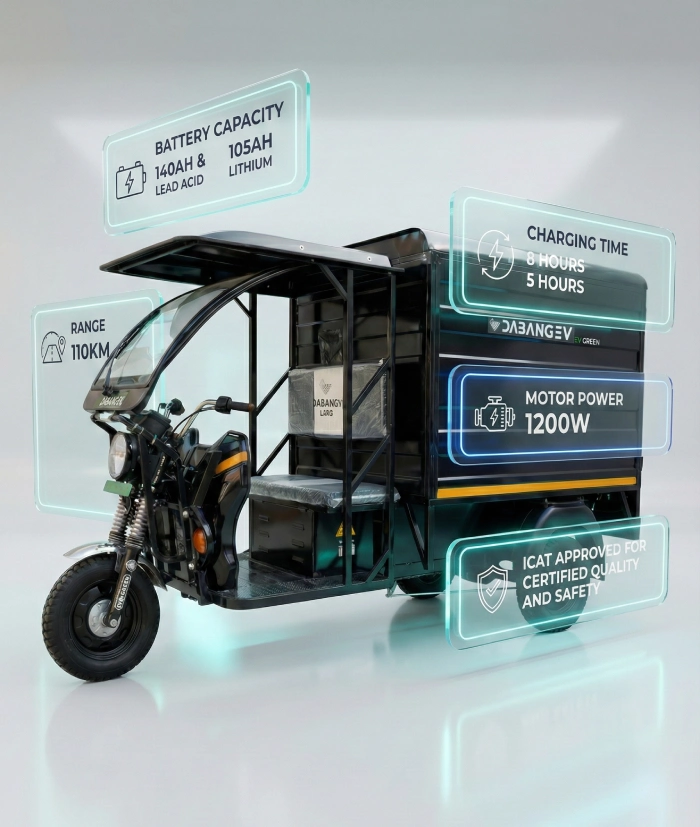 Electric vehicle cargo transport